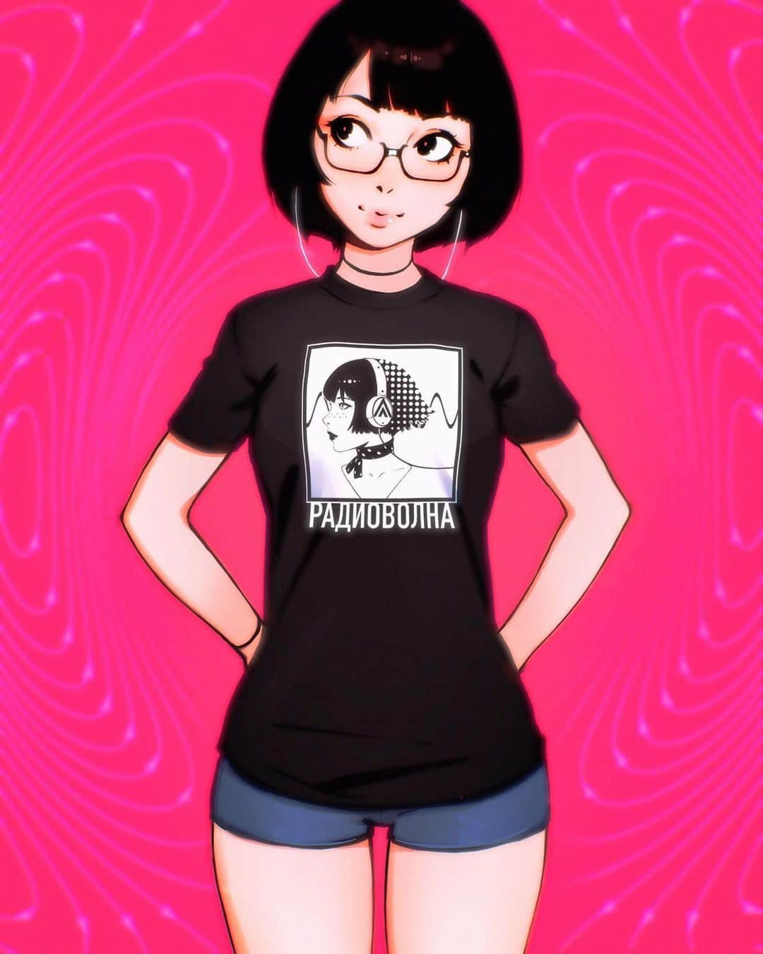 イリヤ・クブシノブ さんのインスタグラム写真 - (イリヤ・クブシノブ Instagram)「I am really excited to announce pre-orders for my very first T-shirt titled "Radiowave" in collaboration with @sukeban.nyc!  All my earnings from each shirt sold will be donated to NAMI, the National Alliance on Mental Illness. Their work does real good and helps to educate the public, reform laws and provide support to those suffering from mental illness.  Shirts are available in Black, Red and Gray as well! Please see the link in their description to pre-order! 🌟」7月20日 0時00分 - kuvshinov_ilya