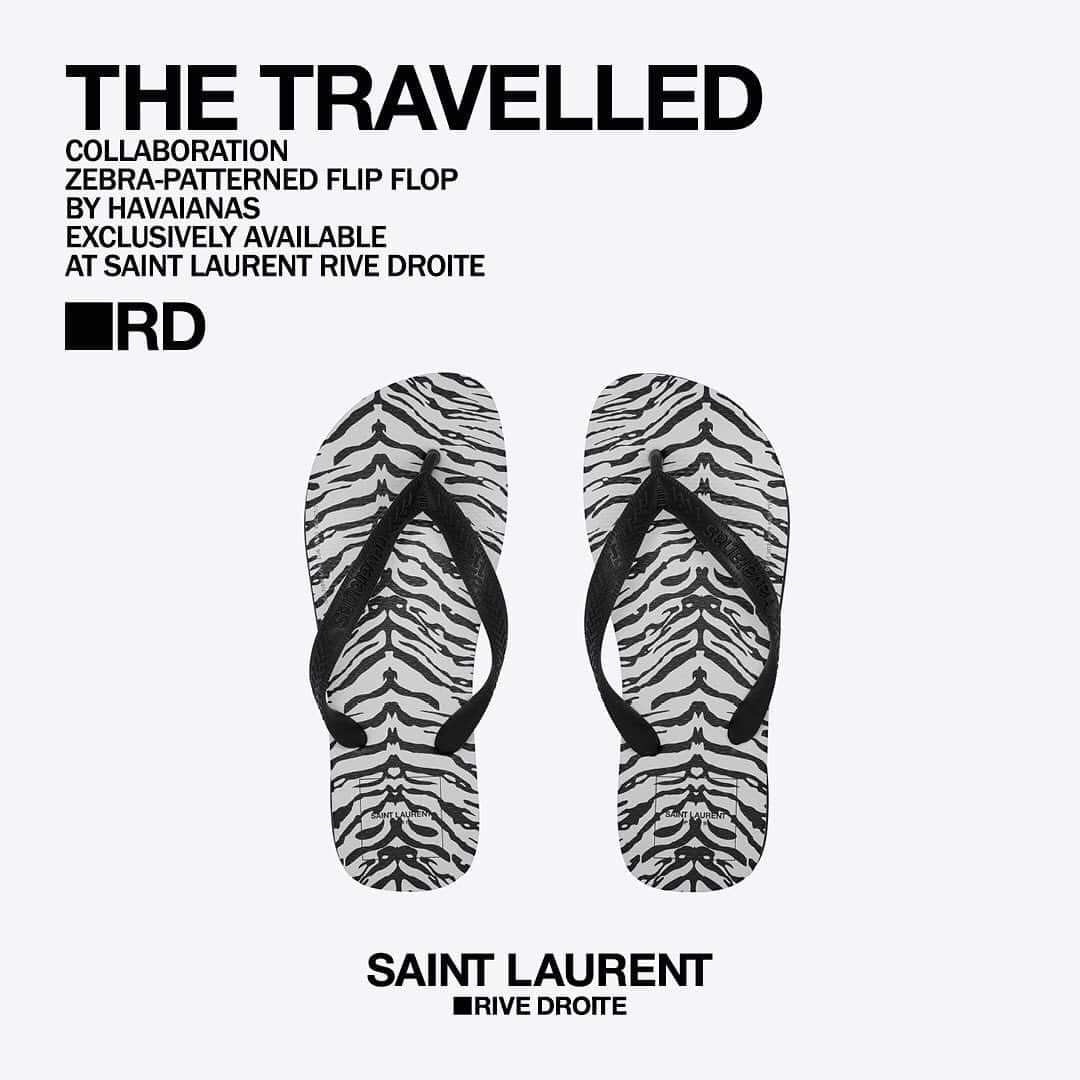 Havaianas Europeさんのインスタグラム写真 - (Havaianas EuropeInstagram)「THE TRAVELLED.  Exclusively available at  SAINT LAURENT RIVE DROITE. #SaintLaurentRiveDroite #RD #YSL」7月20日 0時02分 - havaianaseurope