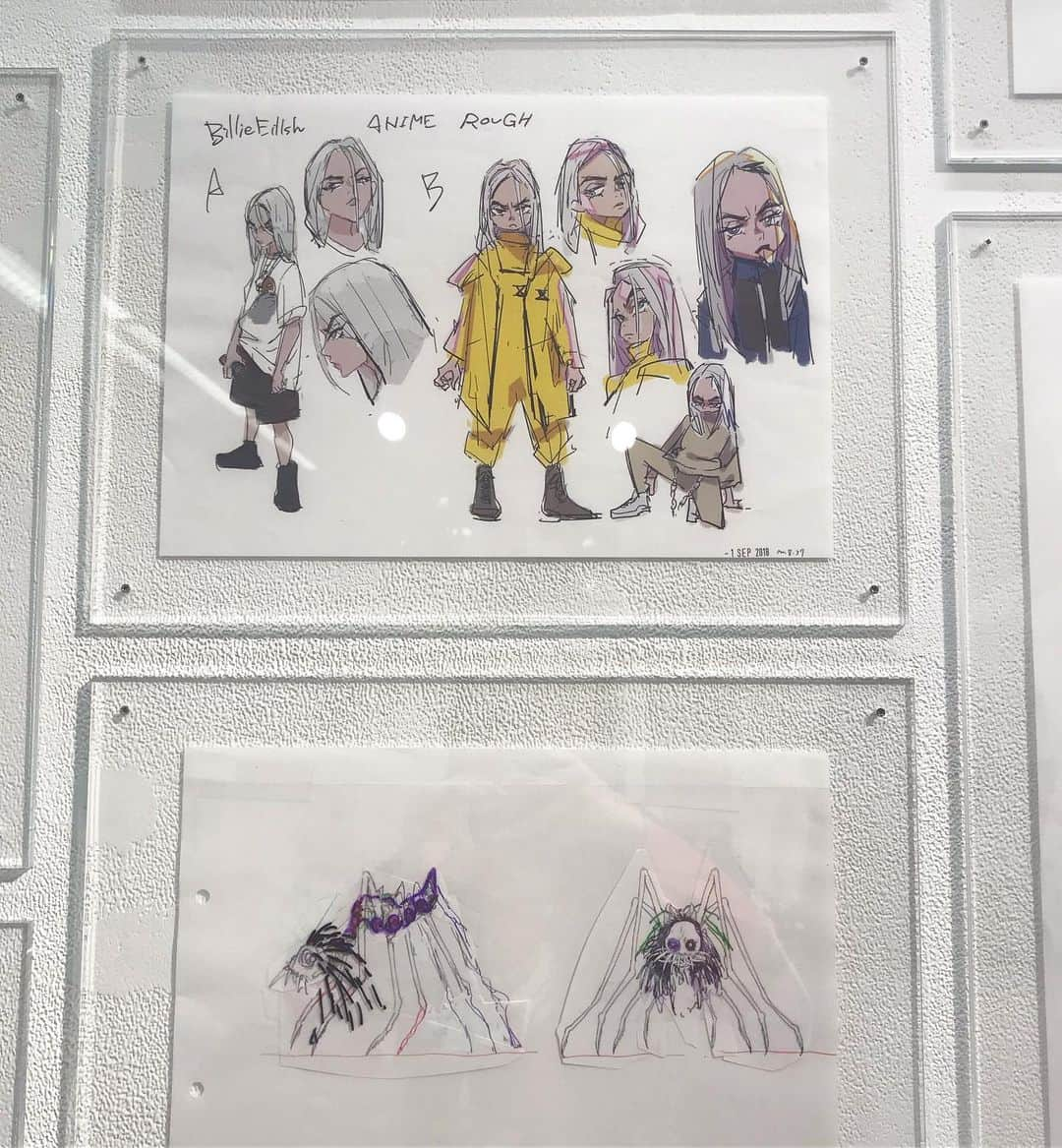 森山穂乃香さんのインスタグラム写真 - (森山穂乃香Instagram)「@billieeilish ✖︎ @takashipom 🕷💚I love his art🇯🇵🎨🕷村上隆さんのアートを見てると幸せな気持ちになる。未来を感じ、世界が広がる。#takashimurakami #billieeilish #村上隆」7月20日 0時07分 - honokamoriyama_official