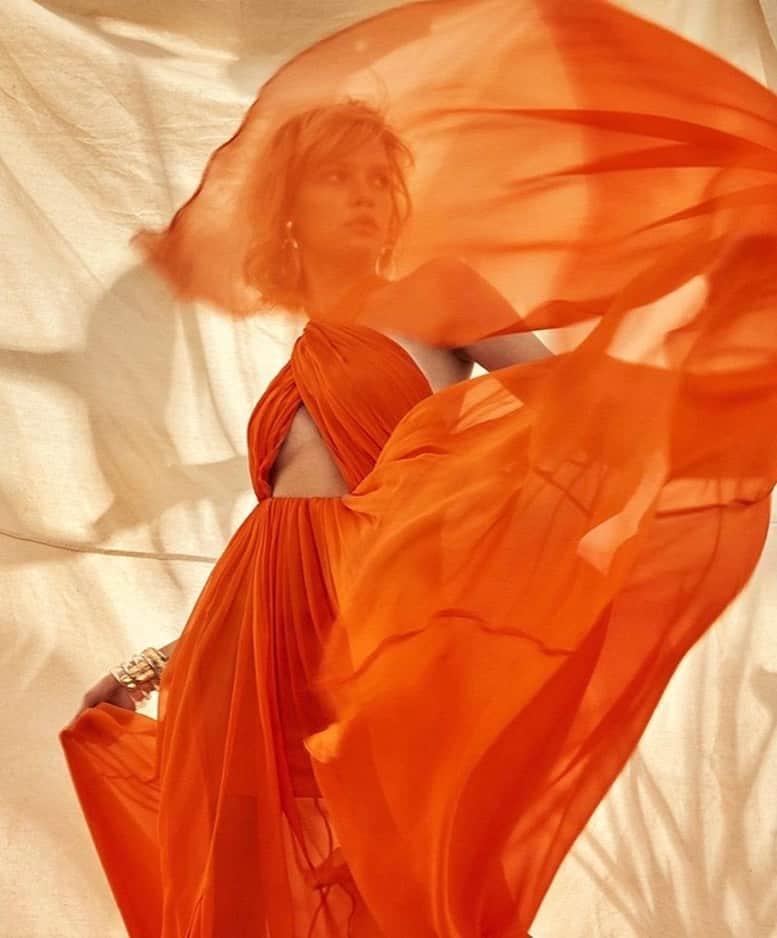 IMG Modelsさんのインスタグラム写真 - (IMG ModelsInstagram)「Orange Crush. 🍊 @faiithlynch stars in the new @voguetaiwan. #📷 @calebandgladys #👸🏼 #IMGstars」7月20日 0時17分 - imgmodels