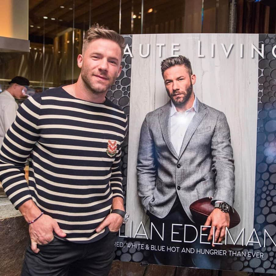 ジュリアン・エデルマンさんのインスタグラム写真 - (ジュリアン・エデルマンInstagram)「It’s been a pleasure working with @hauteliving these past few months helping them launch their first Boston issue. All capped off by an unbelievable launch party last night. Thank you to everyone who came out to support! 🐿」7月20日 0時51分 - edelman11