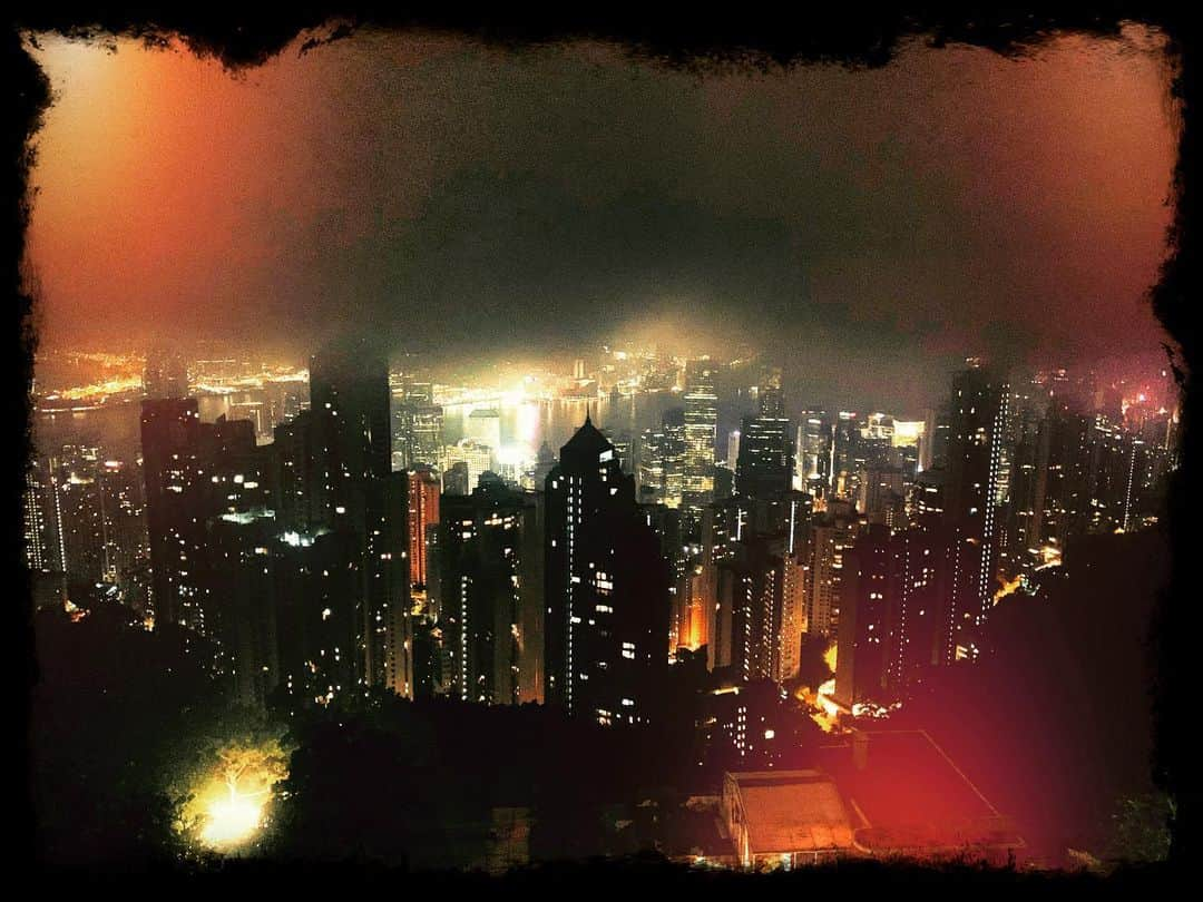 安部潤さんのインスタグラム写真 - (安部潤Instagram)「100万ドルの夜景、霧でちょっと残念!」7月20日 1時04分 - jun_abe_jun_abe