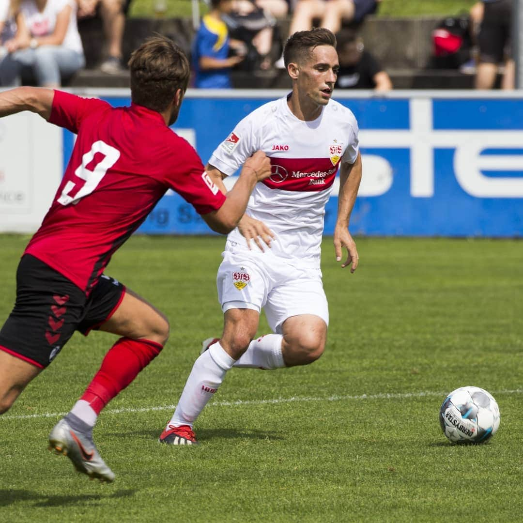 VfBシュトゥットガルトさんのインスタグラム写真 - (VfBシュトゥットガルトInstagram)「Generalprobe geglückt. 4:2-Testspielsieg gegen den @scfreiburg.  @jaysoulolamar10 ⚽️, @mario ⚽️, @gonzocastro27 ⚽️, @t.coulibaly7 ⚽️ #VfBSCF 🔜 #VfBH96 #VfB #vfbstuttgart #vfbstuttgart1893 #schruns #VfBInsta」7月20日 1時22分 - vfb