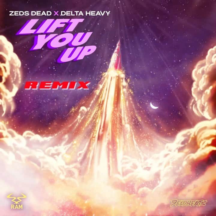 Zeds Deadのインスタグラム：「the full LIFT YOU UP remix pack is here! Featuring tracks from @_bluntsnblondes @zeke_beats @blvkjvck @thrteenmusic @whoiseddie_ @oliverseuk @kaivon @yvngjalapeno @subhuman_official @faroutofficial」