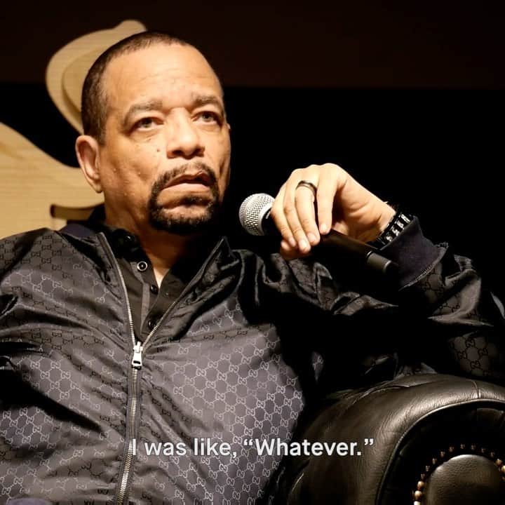 Red Bull Music Academyのインスタグラム：「Buyer beware ⠀⠀⠀⠀⠀⠀⠀⠀⠀ @icet was unbothered by receiving one of the first parental advisory stickers on his debut album, Rhyme Pays, as he recounted to @chairmanmaonyc in his RBMA lecture. ⠀⠀⠀⠀⠀⠀⠀⠀⠀ #IceT #GangstaRap #HipHopNation #HipHopClassic #RBMA」