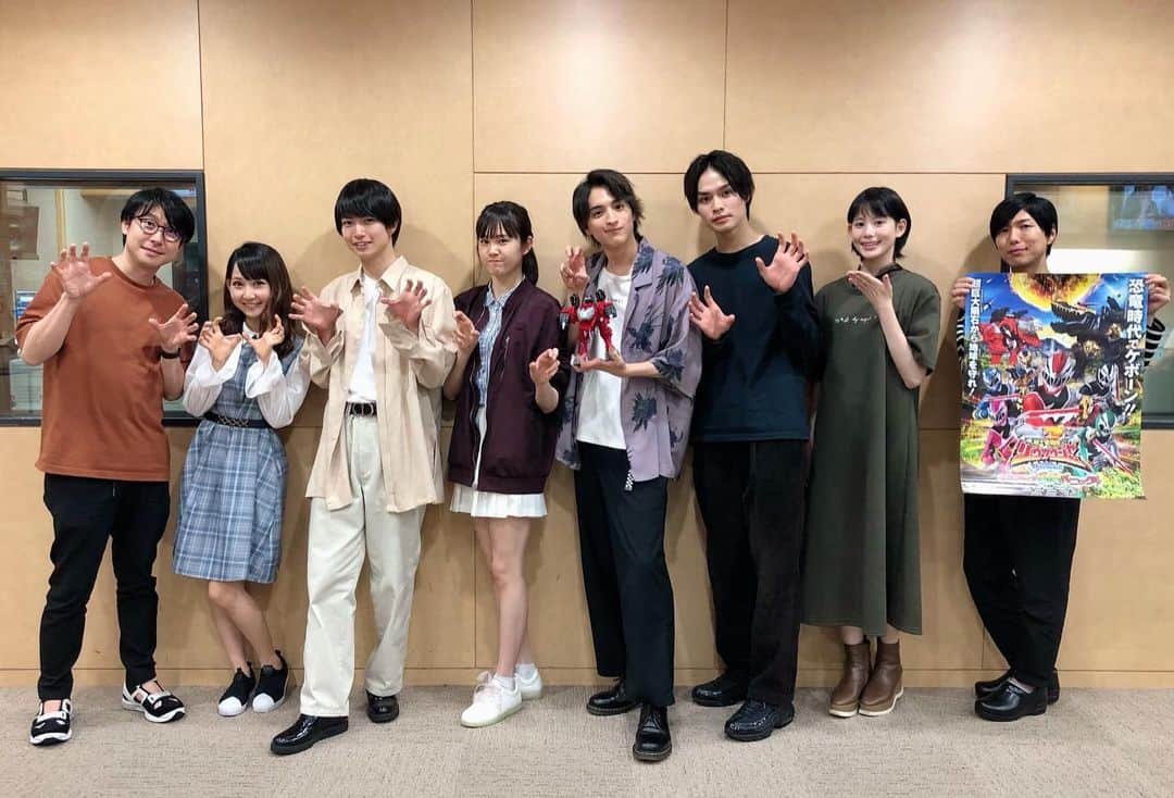 秋田知里さんのインスタグラム写真 - (秋田知里Instagram)「ラジレンジャー、リュウソウジャーゲスト回お聞き頂きありがとうございました✨！ほんと皆さんフレッシュで素敵な方ばかり！！！来週もリュウソウジャーの皆さんにお付き合い頂きます🐉⚔！お聞き逃しなく🤗！ #radiranger」7月20日 1時47分 - akitachisato_official