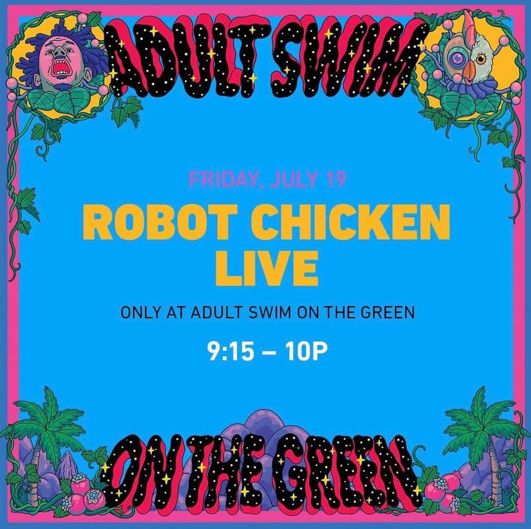 ブレッキン・メイヤーさんのインスタグラム写真 - (ブレッキン・メイヤーInstagram)「Its about to go down. Okay well in like 2 hours THEN it’s totally, y’know, going down. #Sdcc #RobotChicken」7月20日 1時56分 - breckinmeyer