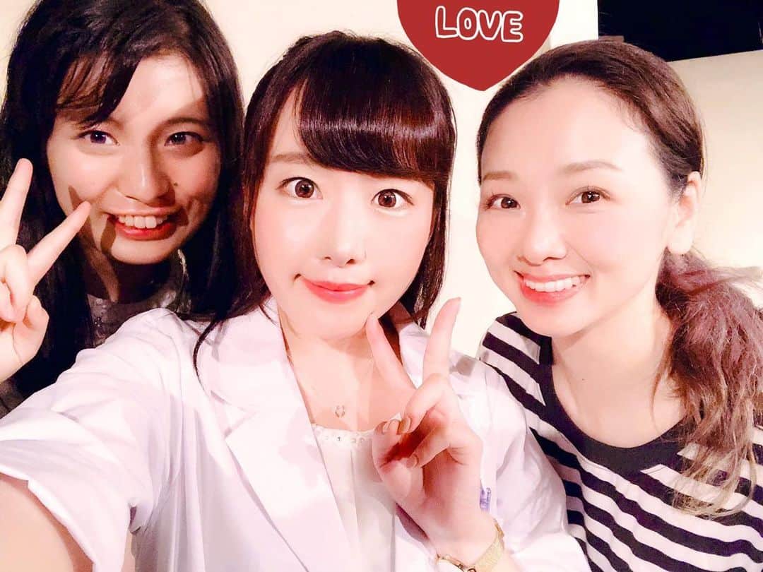 宍戸留美のインスタグラム：「#柳杏奈 #蒼井まや #宍戸留美 #あの時の記憶2019 #観劇 #演劇 #ヒロイン #脳 #阿佐ヶ谷アルシェ #小劇場 #actress #女優 #ルンルン27」