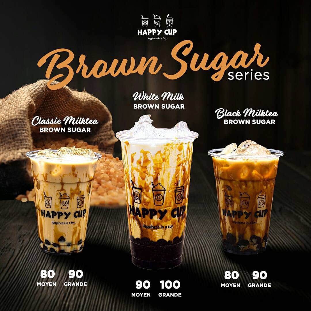 Alex Gonzagaさんのインスタグラム写真 - (Alex GonzagaInstagram)「The HYPE is here!!!! Brown Sugar Series NOW ABAILABLE in all HAPPY CUP stores!!! Try it now!! Enjoy! ❤️ @happycup_ph #Hypeinessinacup」7月20日 12時40分 - cathygonzaga
