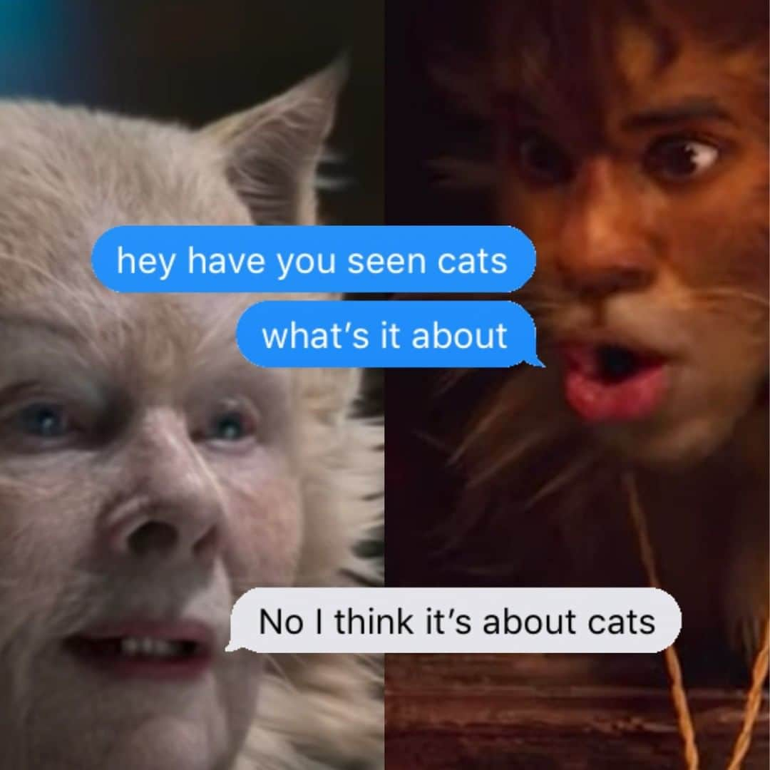 VICEさんのインスタグラム写真 - (VICEInstagram)「We asked our parents with the plot of 'Cats' is and uhh...they had interesting answers. 😹 🍿 Link in bio to read. 🎨: Universal, @pgslatts」7月20日 4時23分 - vice