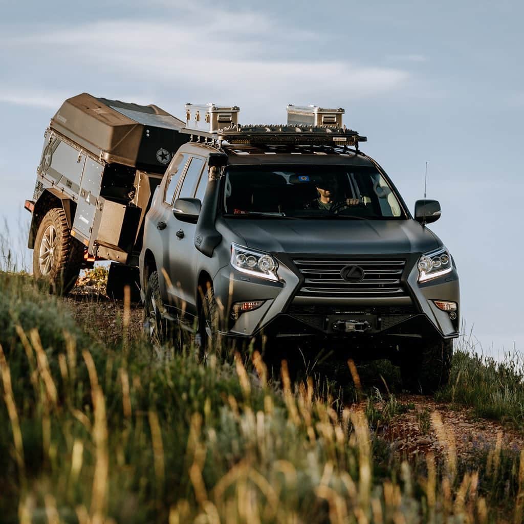 Lexus USAのインスタグラム：「This weekend, escape the routine and indulge your wanderlust spirit. #GXOR Concept Build #LexusGX #Offroad #Offroading #FJSummit」