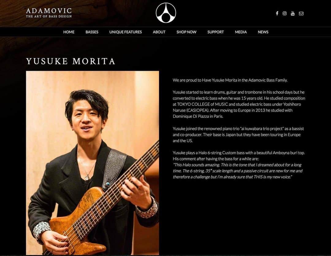 森田悠介のインスタグラム
