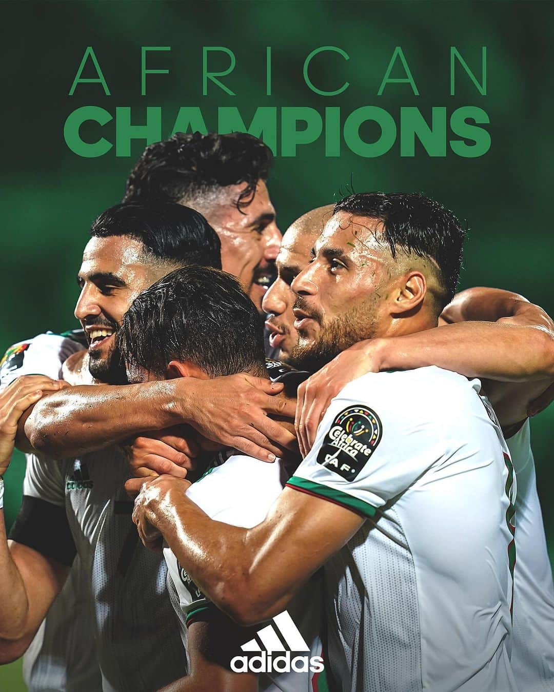 adidas Footballさんのインスタグラム写真 - (adidas FootballInstagram)「Lion Tamers.⁣ @faf_algeria: African Champions 2019⁣ #DareToCreate⁣ ⁣ #Football #Soccer #adidasFootball」7月20日 6時08分 - adidasfootball