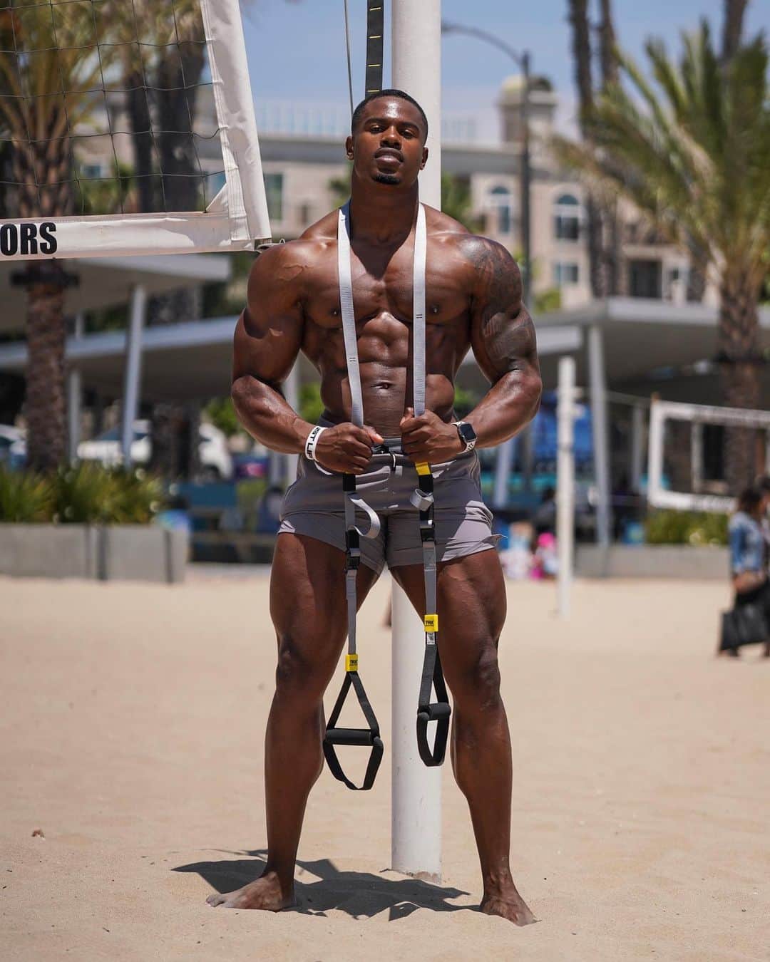 Simeon Pandaさんのインスタグラム写真 - (Simeon PandaInstagram)「Just filmed a TRX routine, will be up soon! Make sure you’re subscribed: 🎥 YouTube.com/simeonpanda⁣⁣⁣⁣⁣⁣⁣⁣⁣ ⁣⁣⁣⁣ 🎥 YouTube.com/simeonpanda⁣⁣⁣⁣⁣⁣⁣⁣⁣ 🎥 YouTube.com/simeonpanda ⁣⁣⁣⁣⁣⁣⁣⁣⁣ ⁣ 📸 @jakecotreau⁣ ⁣⁣⁣⁣⁣⁣⁣⁣⁣ I want to help you train! Visit my YouTube Channel: YouTube.com/simeonpanda for FREE diet tips and training routines, or download programs at SIMEONPANDA.COM⁣⁣⁣⁣ ⁣⁣ #simeonpanda #trx」7月20日 6時41分 - simeonpanda