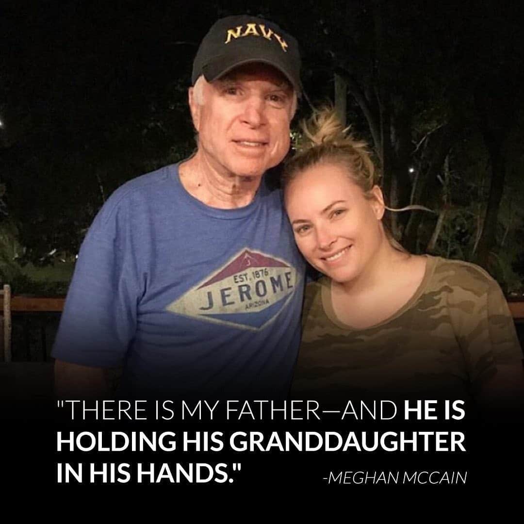 E! Onlineさんのインスタグラム写真 - (E! OnlineInstagram)「Meghan McCain has revealed that she suffered a miscarriage just a few weeks ago in a new op-ed. Link in bio for details about the "horrendous experience" and how it's making her imagine her reunion with her father John McCain in the hereafter a bit differently. (📷: ABC/Lou Rocco)」7月20日 7時15分 - enews