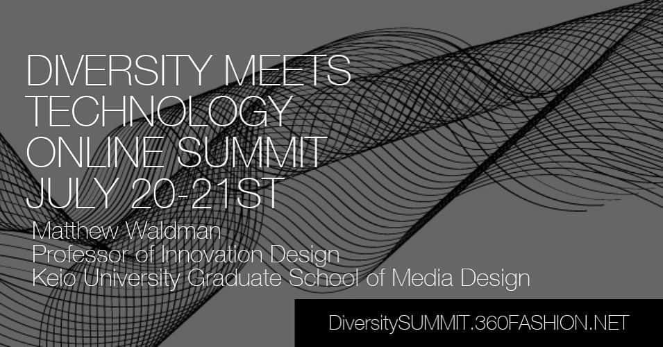 ヌーカのインスタグラム：「http://bit.ly/DMTech  A free online conference exploring how diverse technologies and people are transforming our world.  With speakers presenting from around the globe over 2 days, this is a conference you won’t want to miss powered by 360Fashion Network  #diversity #design #technology #globalism #techwear #wearabletech #future #cities #innovation」