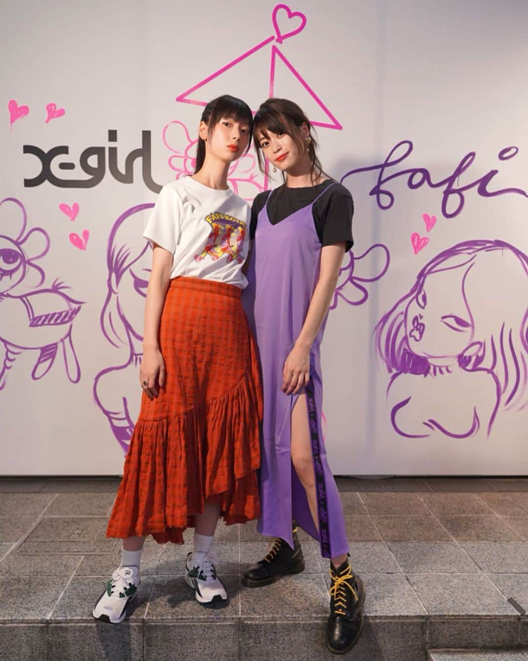 坂田梨香子さんのインスタグラム写真 - (坂田梨香子Instagram)「👩‍🎨💃🍄X-girl×FAFI Girls Gang House Party🐉💪👁 @kiiiina04 🔥」7月20日 11時16分 - rikakosakata_official