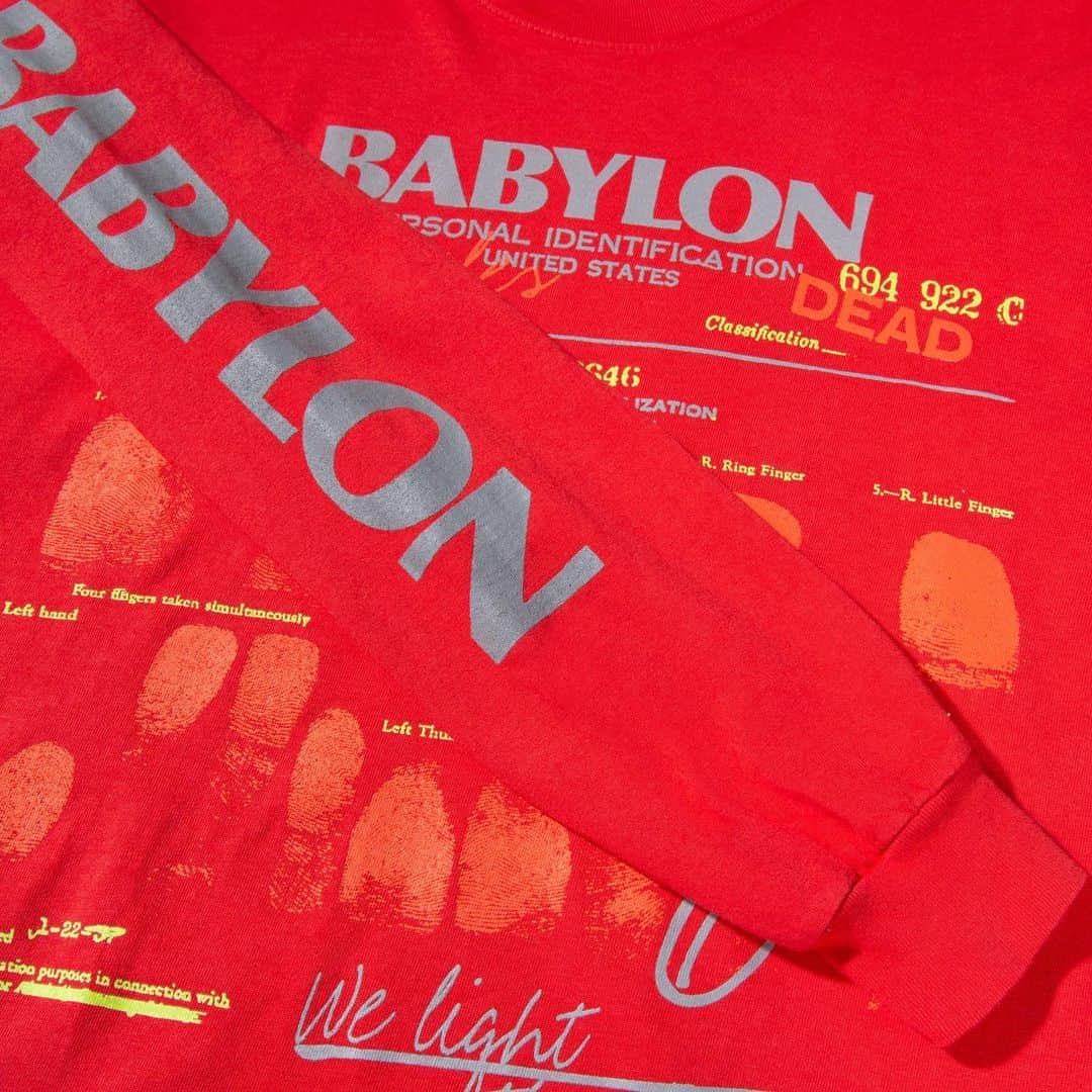 Babylon LAさんのインスタグラム写真 - (Babylon LAInstagram)「Crime Longsleeve Available Now @ Babylon.la」7月20日 11時21分 - babylon.la
