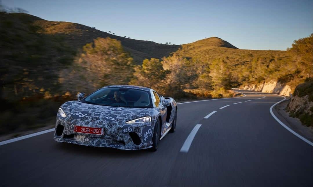 McLaren Automotiveさんのインスタグラム写真 - (McLaren AutomotiveInstagram)「Join us for an exclusive look behind the scenes during the development of the McLaren GT. Back in May 2019, up in the hills above Barcelona, McLaren Development Engineer Sergi Beca-Roca takes the #NewMcLarenGT out on the road for the first time in ‘soft-camo’, just weeks before its reveal to the world.」7月20日 21時00分 - mclarenauto
