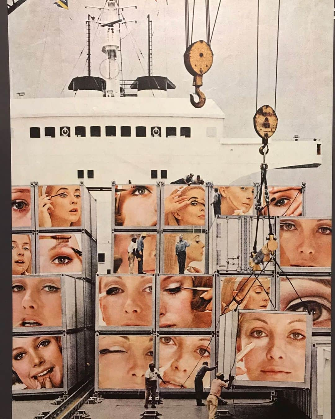 パット・マグラスさんのインスタグラム写真 - (パット・マグラスInstagram)「CLOSE SHOT ⚡️⚡️⚡️ Martha Rosler, Cargo Cult (large detail), from the series Body Beautiful, or Beauty Knows No Pain, ca. 1966–72 ⚡️⚡️⚡️ #SublimePerfection arrives 7.26.19—sign up for exclusive EARLY ACCESS at PATMcGRATH.COM.」7月20日 21時09分 - patmcgrathreal