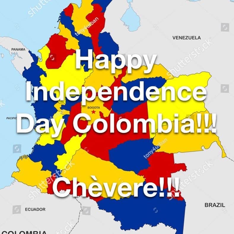 ジョン・レグイザモさんのインスタグラム写真 - (ジョン・レグイザモInstagram)「Happy Independence Day #Colombia!  July 20th!  Chevere!」7月20日 21時39分 - johnleguizamo