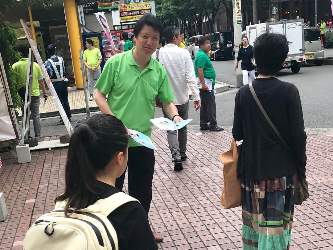 足立康史さんのインスタグラム写真 - (足立康史Instagram)「参院選の最終日は、大阪市内から地元の茨木市、豊能町、池田市へ。明日の投票日には、日本維新の会へ。東京は #おときた駿 #やながせ裕文 を、 大阪は #梅村みずほ #梅村さとし を、宜しくお願い申し上げます！」7月20日 21時36分 - adachiyasushi