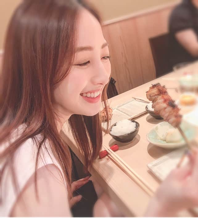 團遥香さんのインスタグラム写真 - (團遥香Instagram)「楽しい友達と 大好きな焼き鳥🧡が食べられた🧡 いっぱい笑った〜 今月4回目の焼き鳥好き。」7月20日 21時47分 - haruka_dan_official