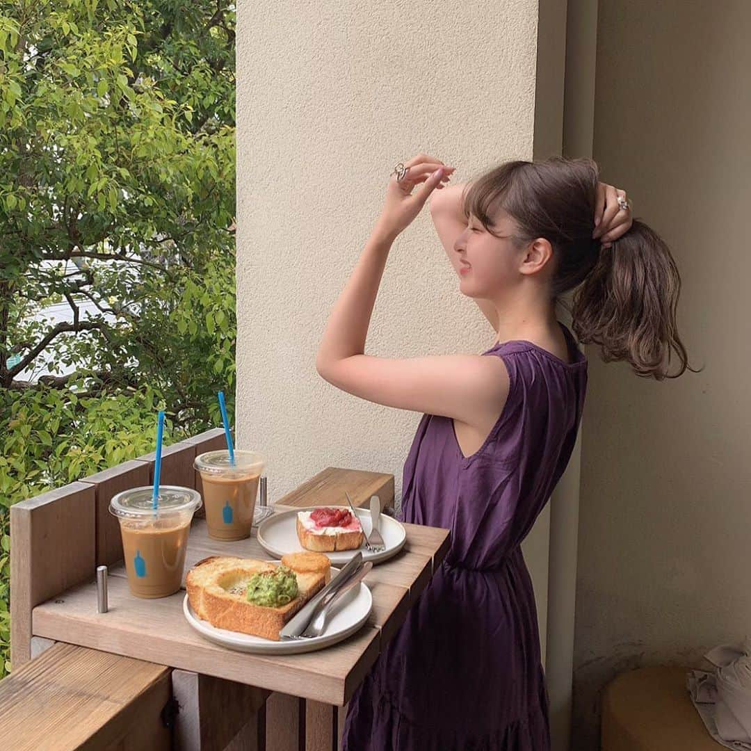 大坪はるらさんのインスタグラム写真 - (大坪はるらInstagram)「dayoff🌿🍨」7月20日 22時16分 - harurappy_1211