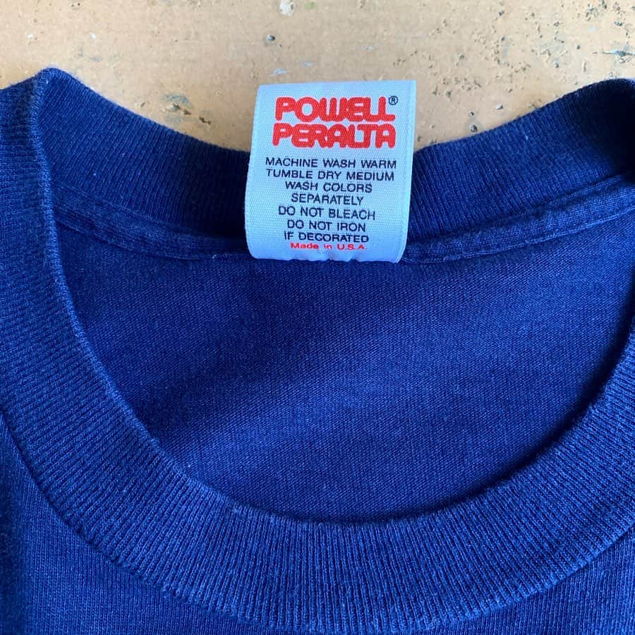 スタンダードカリフォルニアさんのインスタグラム写真 - (スタンダードカリフォルニアInstagram)「Vintage Powell Peralta #standardcalifornia #スタンダードカリフォルニア #powellperalta #パウエルペラルタ #oldskate #tshirts #Tシャツ #vintage #古着」7月20日 14時07分 - standardcalifornia
