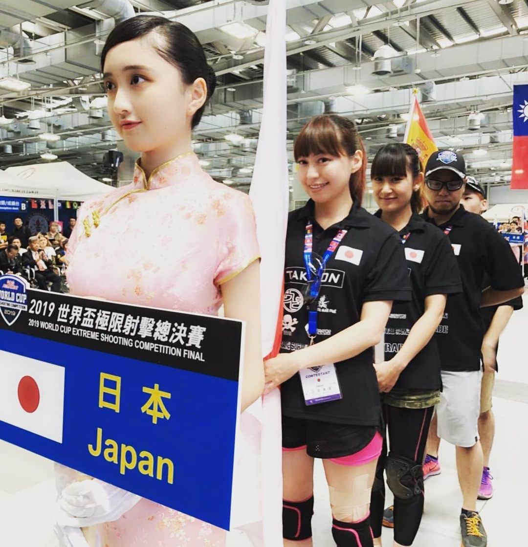正田美里（みさみさ）さんのインスタグラム写真 - (正田美里（みさみさ）Instagram)「開幕！！Team日本、頑張ります (^^) #台湾 #gg #ワールドカップ #WorldCup #開会式」7月20日 14時13分 - misamisaupiupi