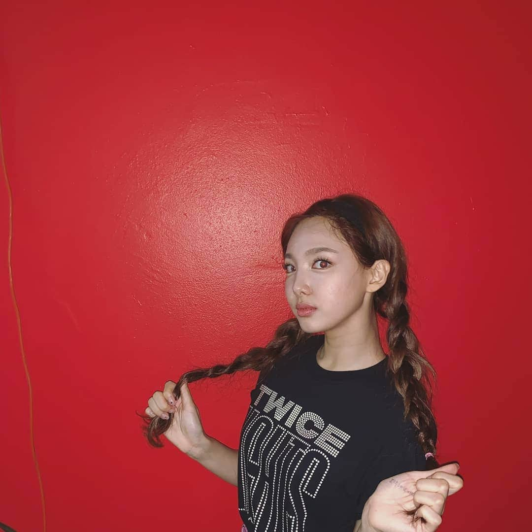 TWICEさんのインスタグラム写真 - (TWICEInstagram)「Muy feliz 💝」7月20日 15時34分 - twicetagram