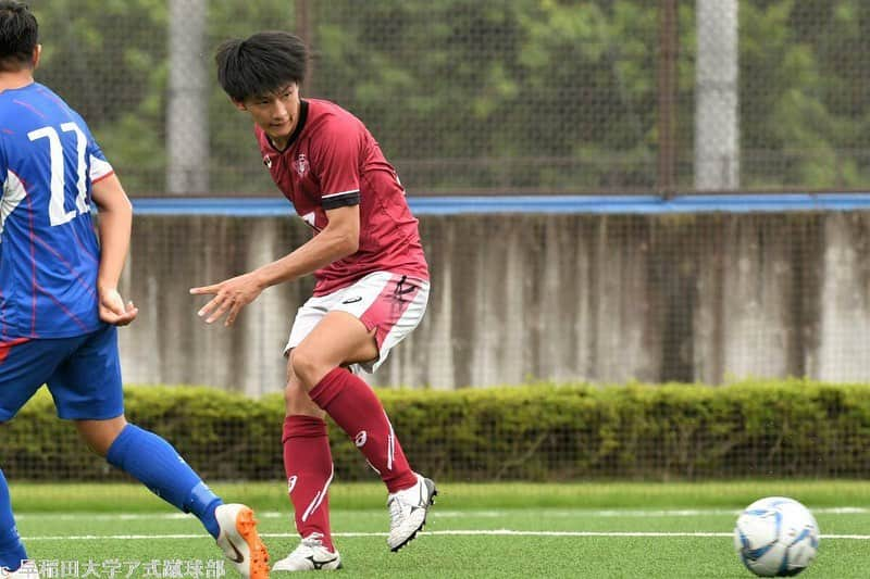 早稲田大学ア式蹴球部【公式】さんのインスタグラム写真 - (早稲田大学ア式蹴球部【公式】Instagram)「【本日の試合結果】 関東社会人リーグ2部 後期第2節  早大ア式FC 4（3-0、1-1）1 東京国際大学FC  得点者:⚽️宮脇有夢 ×2⚽️中野陽太 ⚽️小林将也  前半、良い立ち上がりから立て続けに得点を奪い、給水タイムまでに3-0とする。その後も失点を許さず前半終了。  後半の立ち上がりに失点するも、連続失点は許さない。逆に4点目を奪い勝負あり！  ついに、念願の初勝利を挙げることが出来ました😊暑さもあり苦しい時間帯もありましたが、最少失点に抑え、攻撃陣も大量得点で終えることができました！初勝利の勢いそのまま、来週のホームでの試合も勝利します👊 引き続き応援の程、宜しくお願い致します🙇 【次節情報】 関東社会人リーグ2部 後期3節 🆚ヴェルフェ矢板 ⌚️7月28日(日)  11:00kick off 🏟早稲田大学東伏見サッカー場  #jufa#university#football#soccer#早稲田大学#ア式蹴球部#早大ア式fc」7月20日 20時04分 - waseda.univ.afc