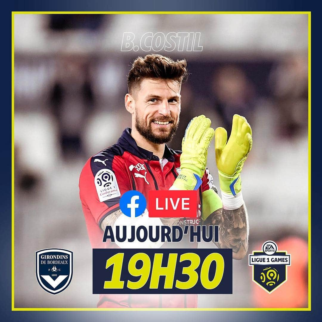 リーグ・アンさんのインスタグラム写真 - (リーグ・アンInstagram)「🚨 FACEBOOK LIVE avec @bencostil ! . Le gardien des @girondins et international français vous attend en direct de Washington aujourd'hui vers 19h30 sur la page FB @ligue1conforama . Préparez vos questions 😉 . #EALigue1Games #Bordeaux #FCGB #USA #washington」7月20日 20時12分 - ligue1ubereats