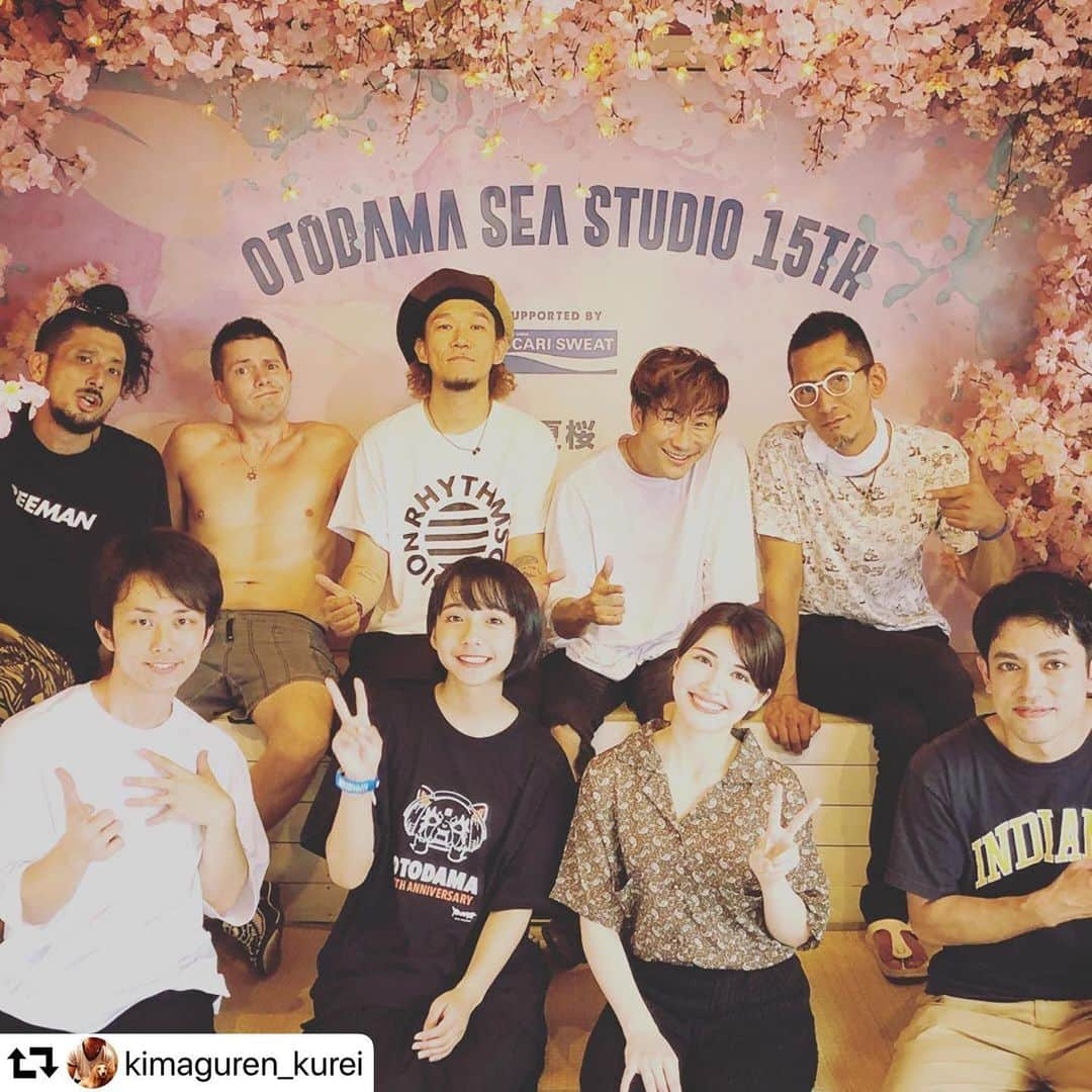 OKP-STARさんのインスタグラム写真 - (OKP-STARInstagram)「☺︎ OTODAMAらしい気温と空気感とステージでした😙. .. 帰宅〜〜🚗💨. ただいま〜. . . . . #repost @kimaguren_kurei ・・・ 今日も楽しませて頂きました🙏 他のバンドもかっこよかったし、 クレイユーキーズもちょっとは 浸透してきたかな… ますます楽しみですね！！ 今日もありがとう！  #otodama #otodamaseastudio #クレイユーキーズ #明日もライブ #遊びにきてくれた #山之内すず ちゃん」7月20日 20時56分 - okp_bassman