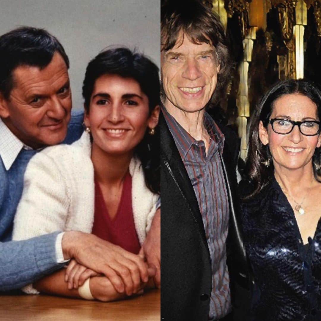 ボビー・ブラウンのインスタグラム：「Oh the people you meet. So fun. #tonyrandall #mickjagger 30 years? Or more. Yikes I used to cut my own hair.」
