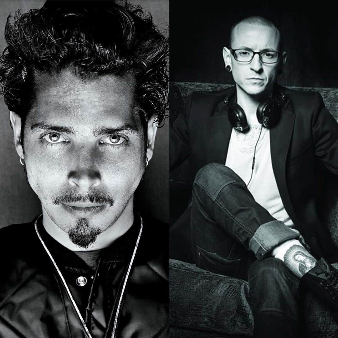 ジー・ヘイルさんのインスタグラム写真 - (ジー・ヘイルInstagram)「On this, the anniversary of Chester Bennington’s death and the birthday of the late Chris Cornell...we must all dive deep into their work, listen to their words and make sure that their legacy lives on. Rest easy boys. #raiseyourhorns #chriscornell #chesterbennington」7月21日 6時38分 - officiallzzyhale