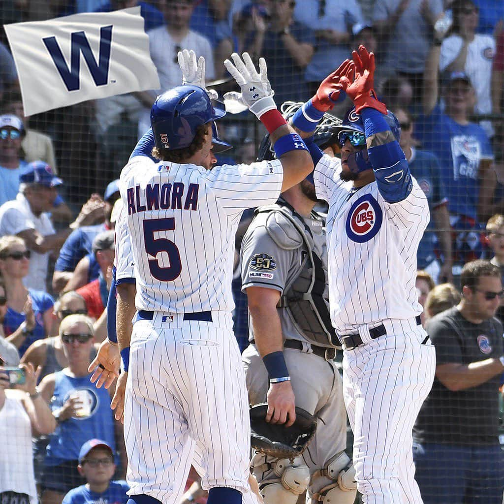 シカゴ・カブスさんのインスタグラム写真 - (シカゴ・カブスInstagram)「#Cubs win! #EverybodyIn」7月21日 7時03分 - cubs