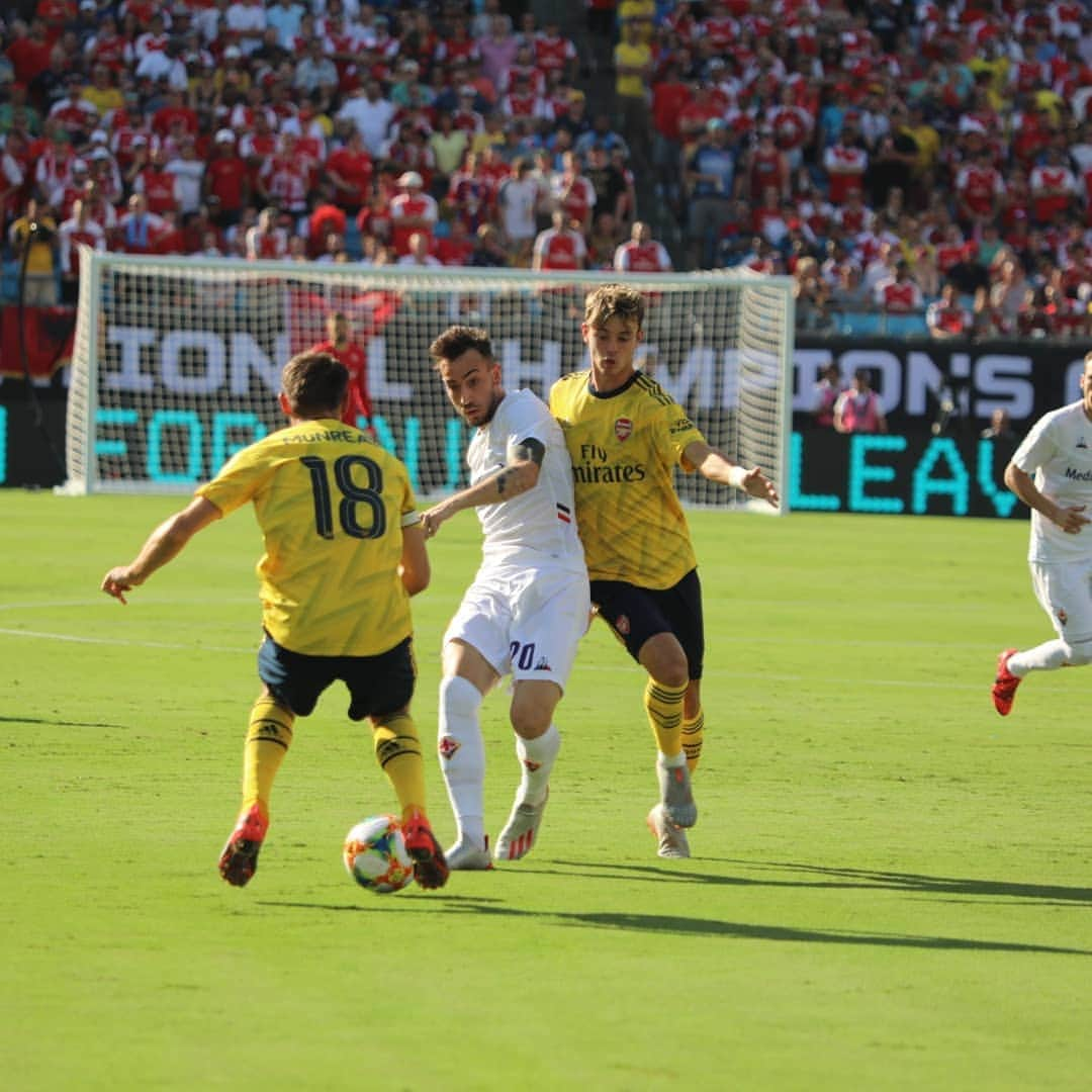 ACFフィオレンティーナさんのインスタグラム写真 - (ACFフィオレンティーナInstagram)「#Charlotte @arsenal vs #Fiorentina le prime foto della gara 🇺🇲 #ArsenalFiorentina pictures from first half. @intchampionscup」7月21日 7時22分 - acffiorentina