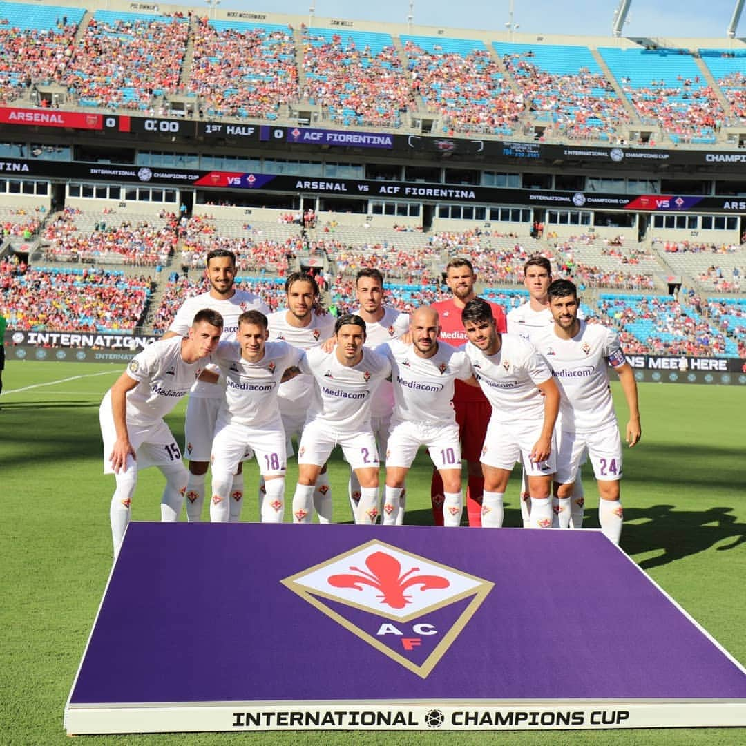 ACFフィオレンティーナさんのインスタグラム写真 - (ACFフィオレンティーナInstagram)「#Charlotte @arsenal vs #Fiorentina le prime foto della gara 🇺🇲 #ArsenalFiorentina pictures from first half. @intchampionscup」7月21日 7時22分 - acffiorentina