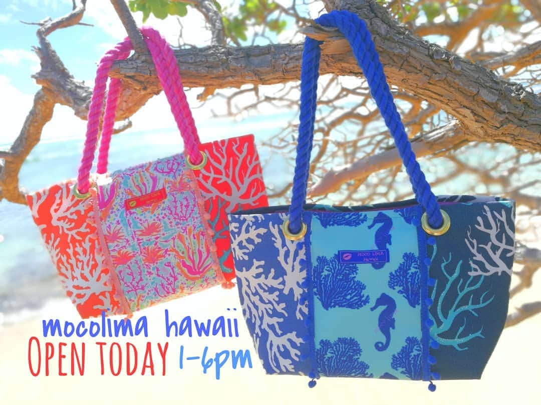 Moco Lima Hawaiiさんのインスタグラム写真 - (Moco Lima HawaiiInstagram)「New* Sea tote blue & red, made by Moco  Mocolima Hawaii Showroom  2155 Kalakaua Ave #807 Honolulu Hawaii  月曜〜土曜 1-6pm 営業致しております。（日曜定休）  お近くにお越しの際はぜひ一度お立ち寄り下さいませ♡ 本日も元気に営業致しております！  #saturday#afternoon#niceday#beautifulday#sea#ocean#beach#summer#vacation#totebag#hawaii#mocolima#waikiki#ハワイ大好き#ハワイ好き#ハワイ好きな人と繋がりたい #ワイキキ#カラカウアアベニュー#ゴリラカフェビル８階#夏休み#家族旅行#ハワイ旅行#ハワイみやげ#バッグ#ポーチ#誰とも被らない#モコリマハワイ」7月21日 7時28分 - mocolimahawaii