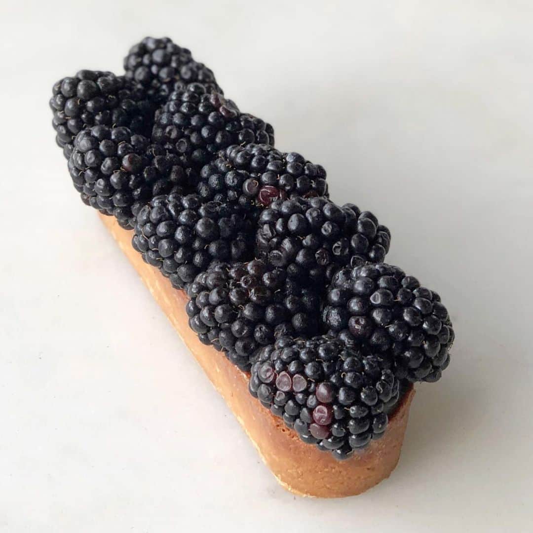 DOMINIQUE ANSEL BAKERYさんのインスタグラム写真 - (DOMINIQUE ANSEL BAKERYInstagram)「Blackberry Earl Grey Tart, with hand-picked whole blackberries and Earl Grey tea-infused ganache. One of our 11 fruit tarts for our Summer Marché week in Soho, from Monday 7/22-Sunday 7/28. #SummerMarche #DominiqueAnselBakery #Soho」7月21日 7時41分 - dominiqueansel