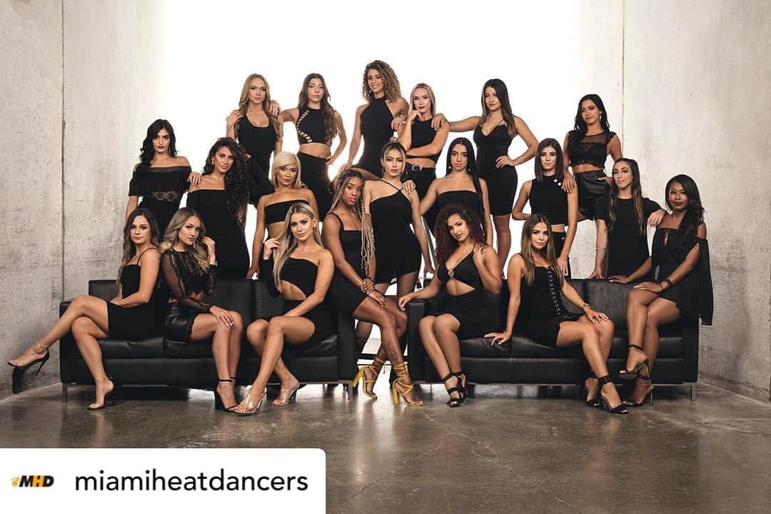 Miami HEATさんのインスタグラム写真 - (Miami HEATInstagram)「#Repost • @miamiheatdancers⁣ 10 college graduates, 1 Pre-med & 1 Pre-law student, 9 Honors & Deans List students, 4 teachers, 1 lawyer, 1 architect and a DACA recipient. ⁣⁣ ⁣⁣ 20 strong, smart, bold and beautiful women who now make up your 2019-20 Miami HEAT Dancers.」7月20日 22時59分 - miamiheat