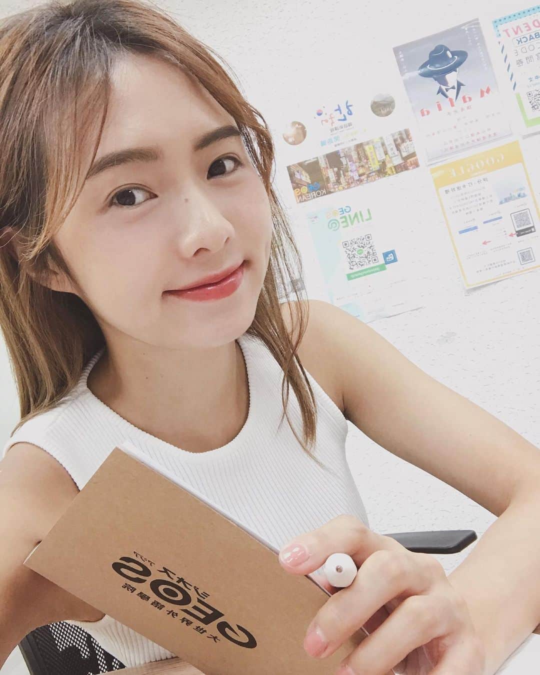 Dewi Chienさんのインスタグラム写真 - (Dewi ChienInstagram)「📔享受重回學生的日常。#大衛進修中 #geos大世界外語學院#geos大世界英日韓遊學#我推」7月20日 23時08分 - dewichien