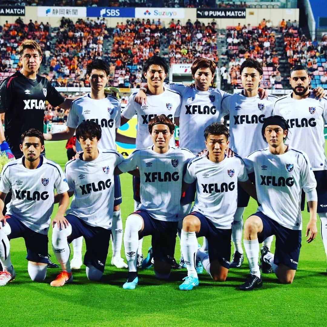 林彰洋のインスタグラム：「Up to us 👏 Great Victory🙌 Against Shimizu s-pulse #いい時も悪い時も #俺たち次第 #fctokyo」