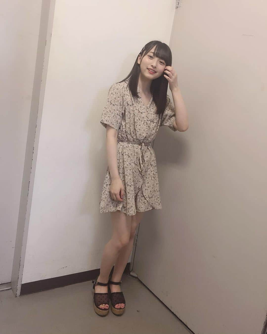 清原梨央さんのインスタグラム写真 - (清原梨央Instagram)「今日のイベントは私服でした〜！ お題は夏祭りデートコーデ🍧 ほんとはロング丈がよかったんやけど、最近ミニ履いてないけんこんな感じにしてみました〜！ 変な写真しかなかった〜！😊 ・ #fashion #code #ootd  #heather #ingni #lattice」7月20日 23時34分 - ___rioky001114