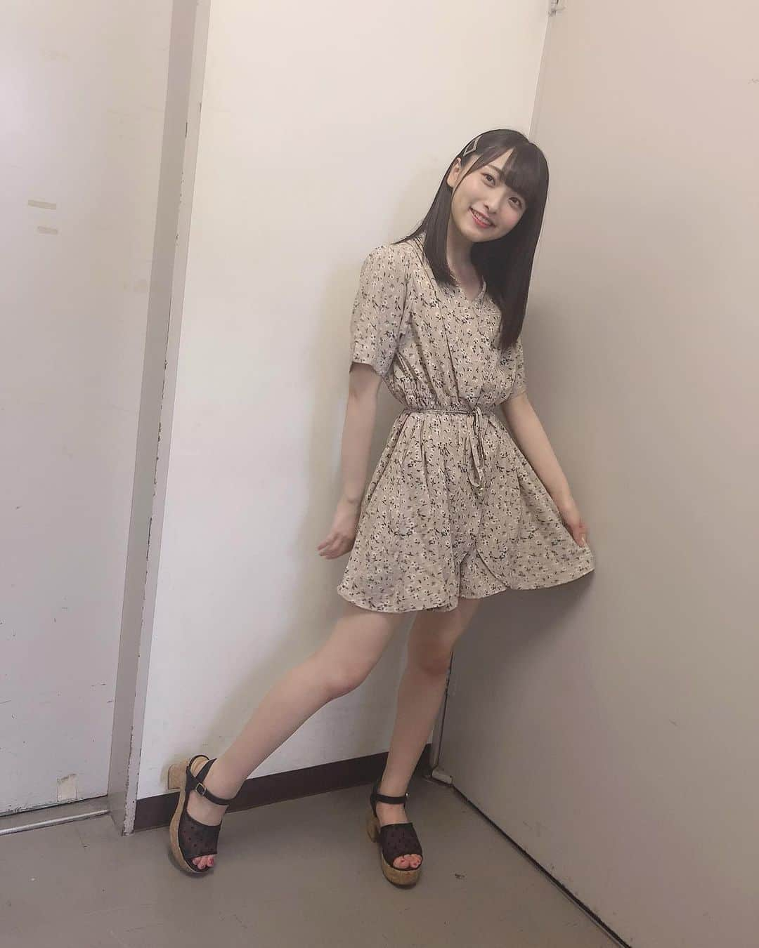 清原梨央さんのインスタグラム写真 - (清原梨央Instagram)「今日のイベントは私服でした〜！ お題は夏祭りデートコーデ🍧 ほんとはロング丈がよかったんやけど、最近ミニ履いてないけんこんな感じにしてみました〜！ 変な写真しかなかった〜！😊 ・ #fashion #code #ootd  #heather #ingni #lattice」7月20日 23時34分 - ___rioky001114