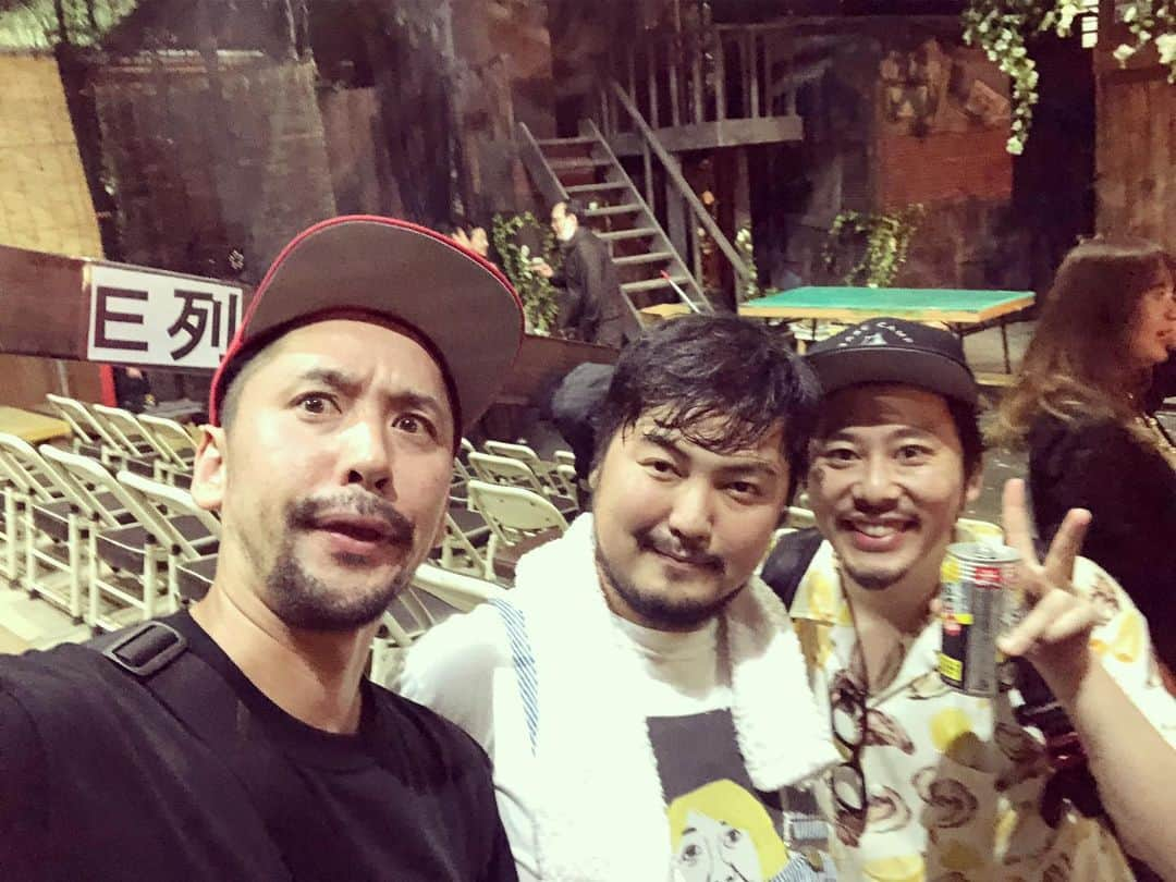 深水元基さんのインスタグラム写真 - (深水元基Instagram)「加治カッケーよ！ あと2日！  椿組 花園神社野外劇  原作：中上健次作品集「岬」「枯木灘」「地の果て至上の時」より  脚本・演出：青木豪  主題歌：山崎ハコ  2019年〜7/22 毎夜7時開演（開場30分前） 新宿花園神社境内特設 160-0022新宿区新宿5-17-3 080-5464-1350  #加治将樹」7月20日 23時38分 - fukami_motoki