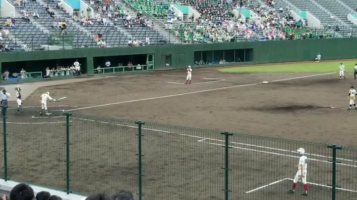 増渕竜義のインスタグラム：「スクール卒業生達が高校行って頑張ってるのを見ると嬉しい‼︎ 春日部共栄3番レフト平尾^ ^ やってくれました✊🏻 3試合で11打数7安打2HR👏🏻 自分らしく頑張れ！ #高校野球#春日部共栄#野球#甲子園への道」