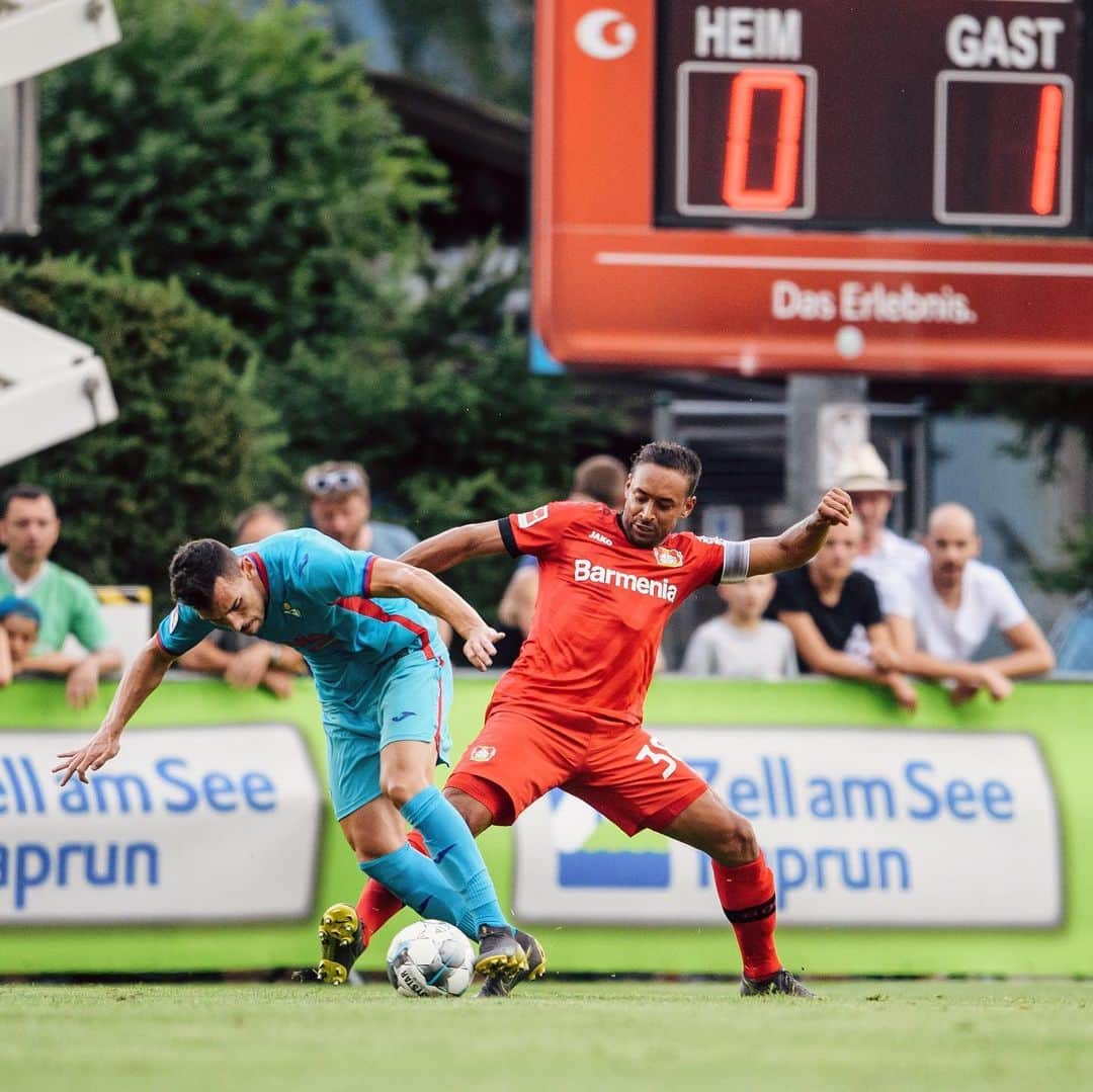 バイエル・レバークーゼンさんのインスタグラム写真 - (バイエル・レバークーゼンInstagram)「Halftime 👊 #B04EIB 0:1 #Bayer04 va @sdeibar  #B04inAustria 🇦🇹 #Bayer04」7月21日 2時50分 - bayer04fussball