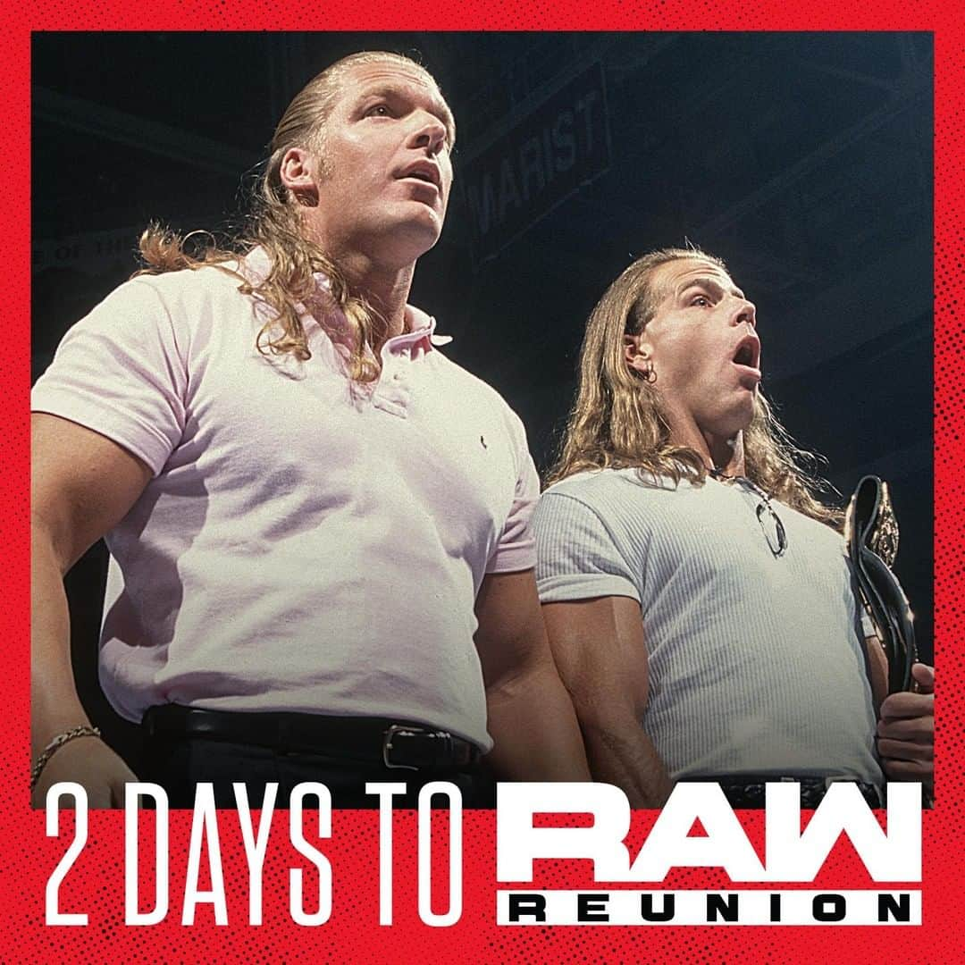 WWEさんのインスタグラム写真 - (WWEInstagram)「Are you ready?  We know THEY are. #RAWReunion @tripleh」7月21日 3時00分 - wwe